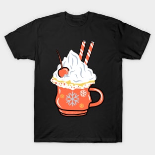 Peppermint Mocha Christmas Drink T-Shirt